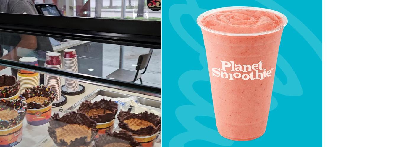 Planet Smoothie Menu