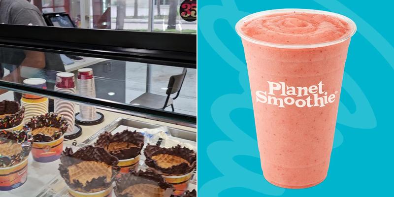 Planet Smoothie Menu