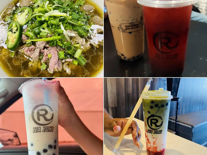 R Tea-Zone Menu