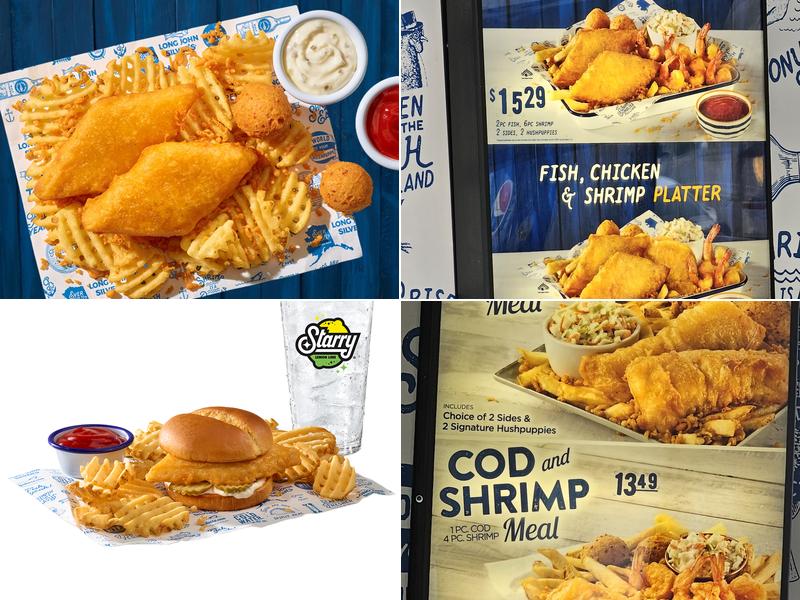 Long John Silver's Menu