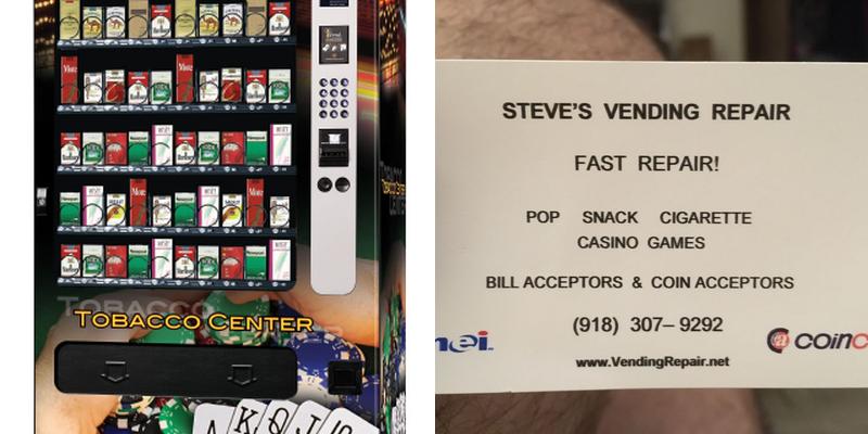 Steve's Vending Repair