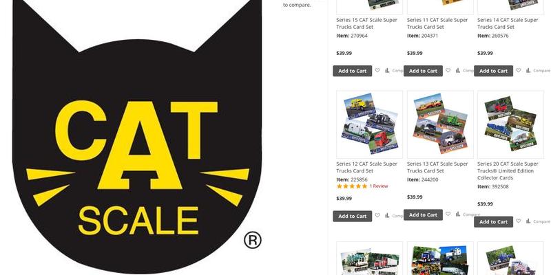 CAT Scale Menu