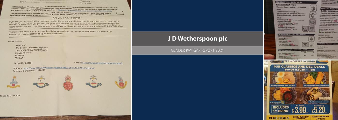 The Liquorice Gardens - JD Wetherspoon Menu