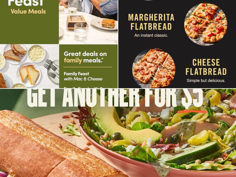 Panera Bread Menu