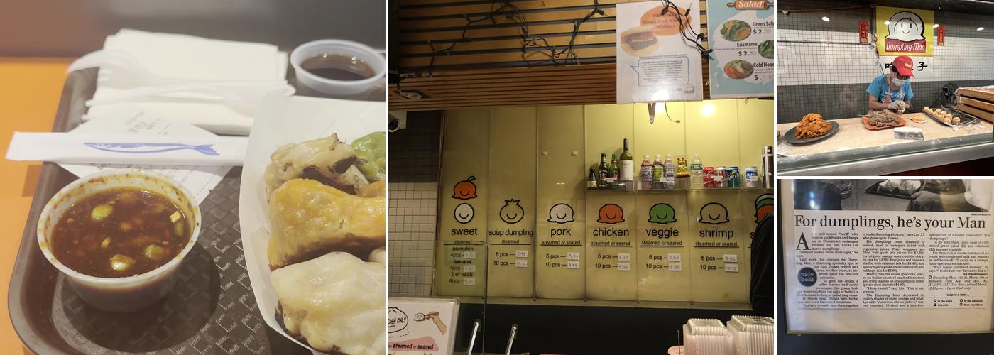 Dumpling Man NY Menu