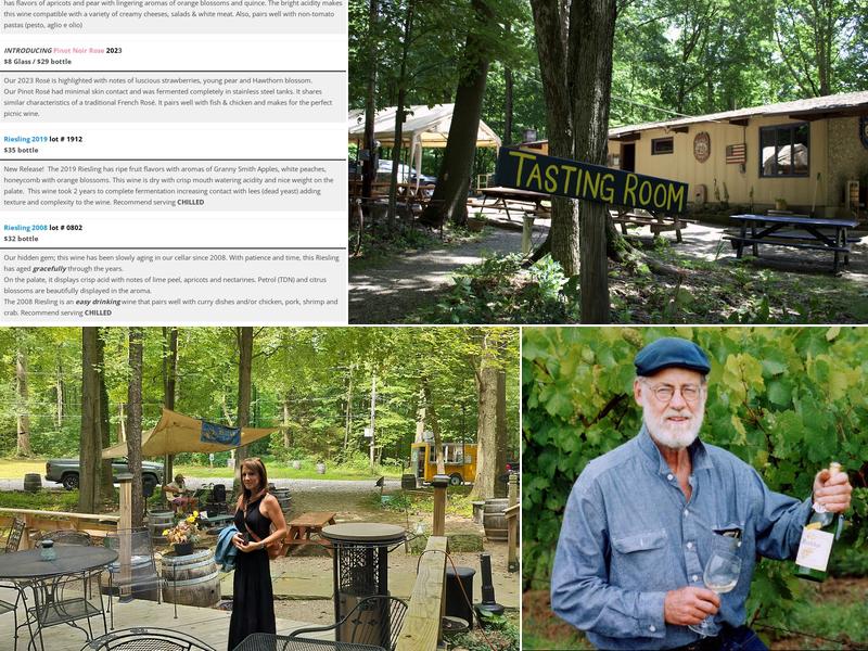 Markko Vineyard and Winery Menu