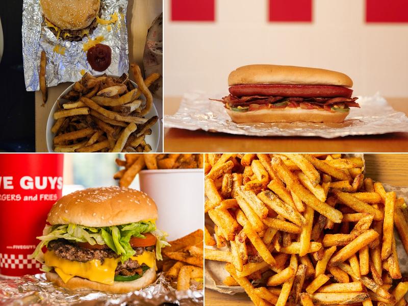 Five Guys Menu