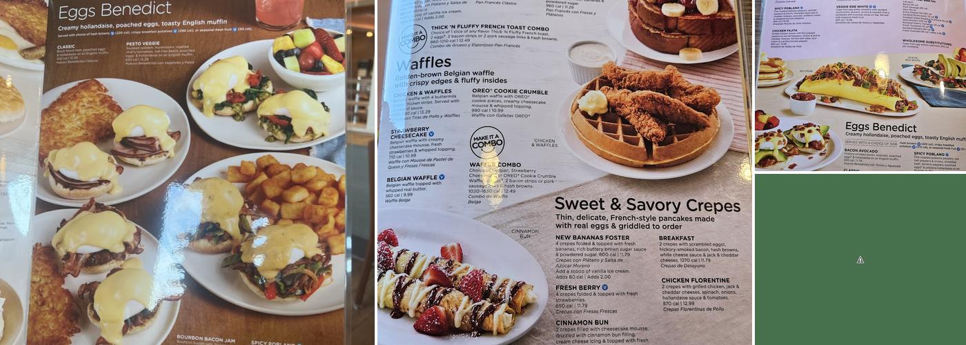 IHOP Menu