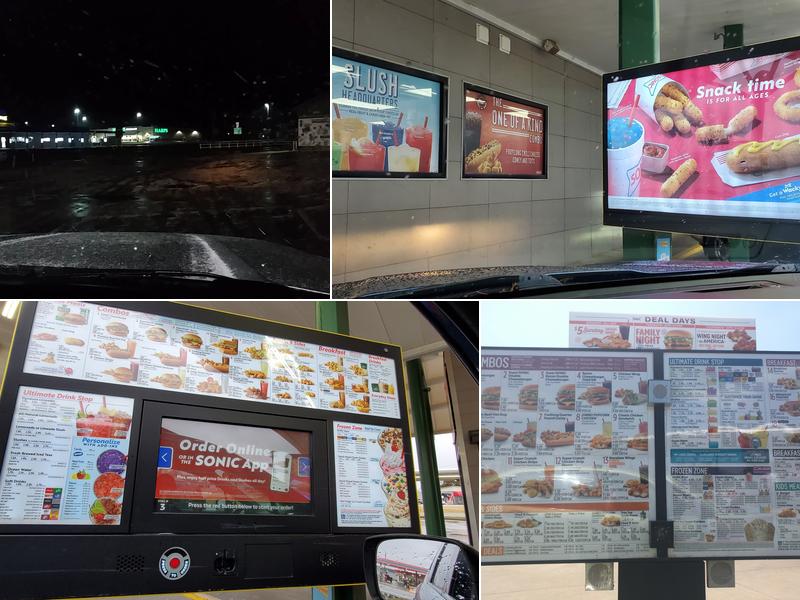 Sonic Drive-In Menu
