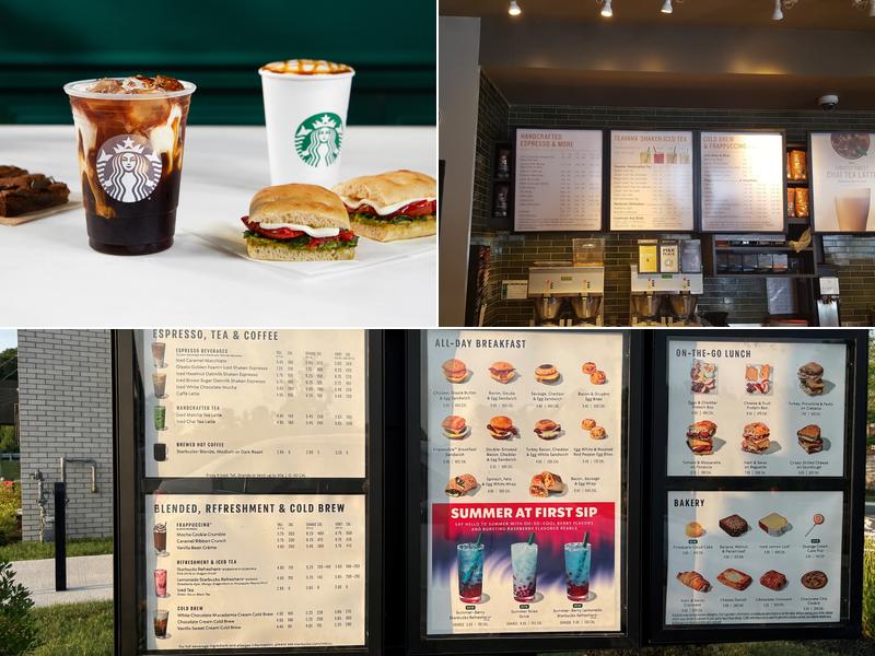 Starbucks Menu