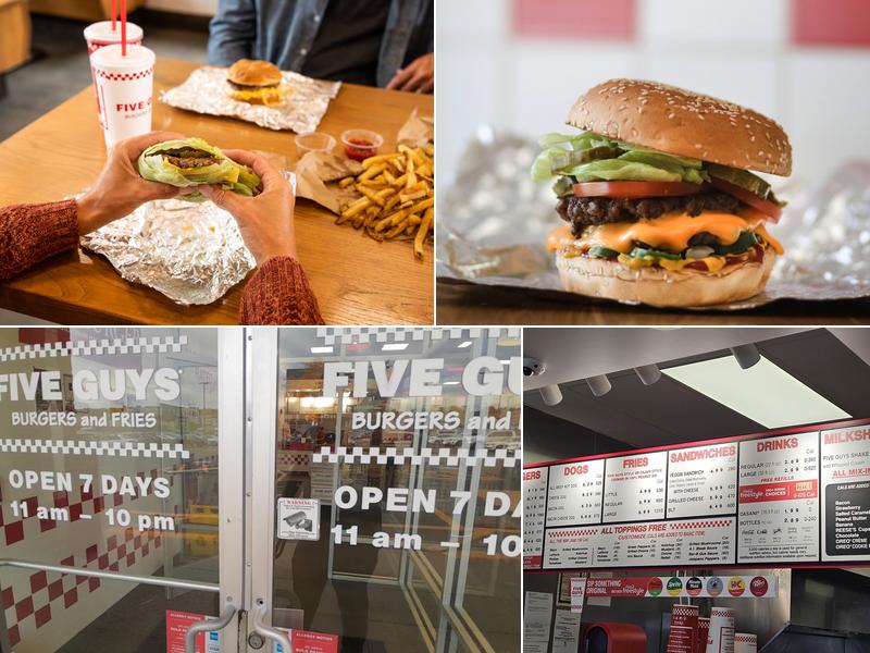 Five Guys Menu