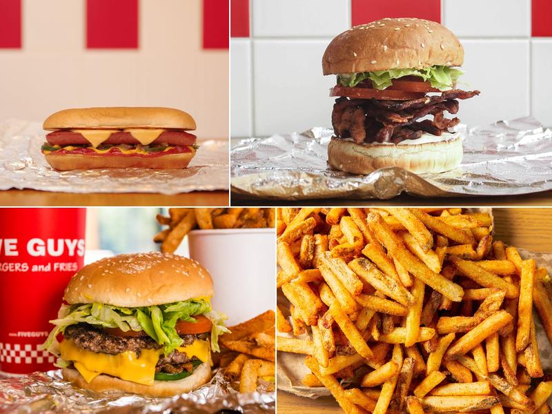 Five Guys Menu