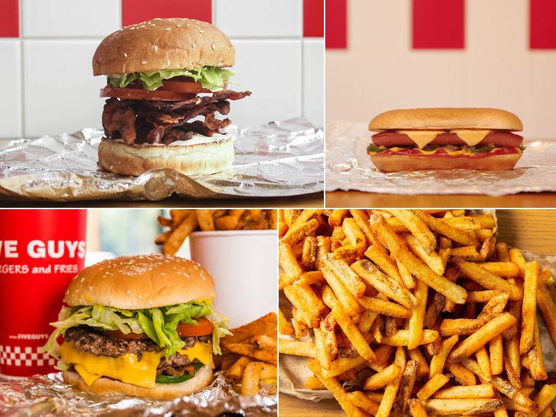 Five Guys Menu
