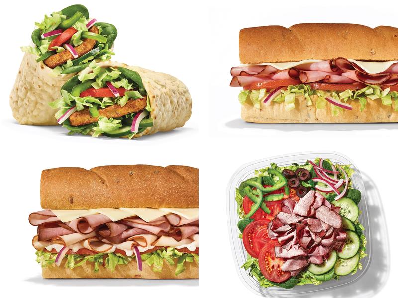 Subway Menu