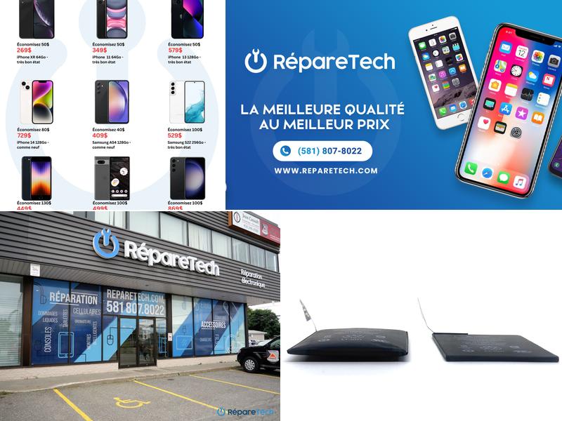 RépareTech Montmagny - Réparation Cellulaire / Tablette / Ordinateur