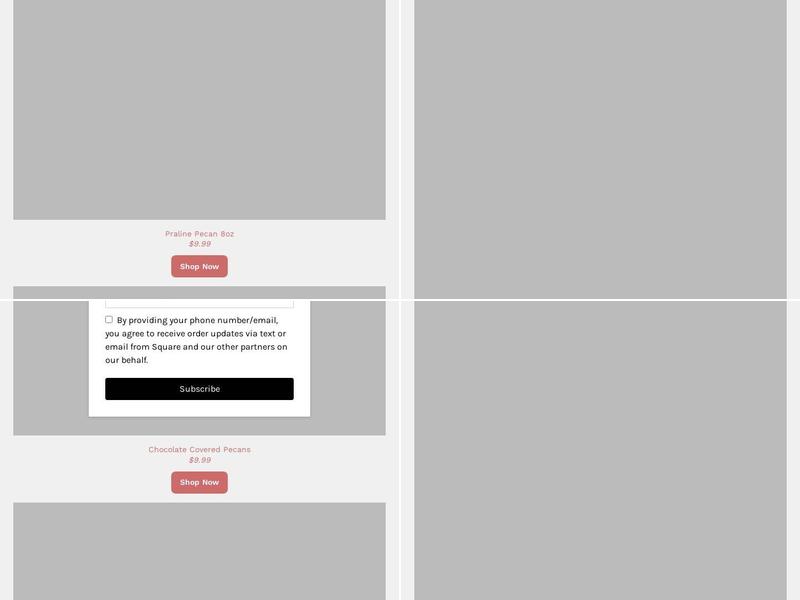 96 Pecan Company Menu