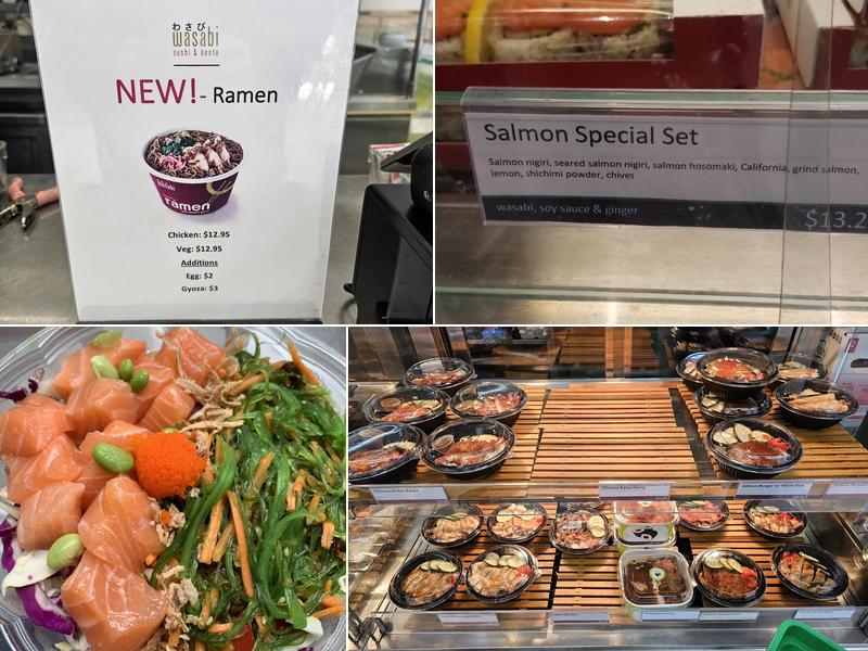 Wasabi Sushi & Bento 7th Avenue Menu