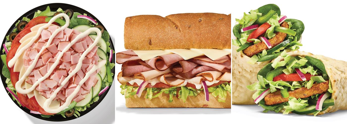 Subway Menu