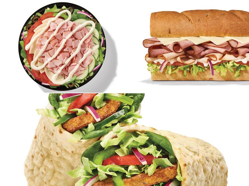Subway Menu