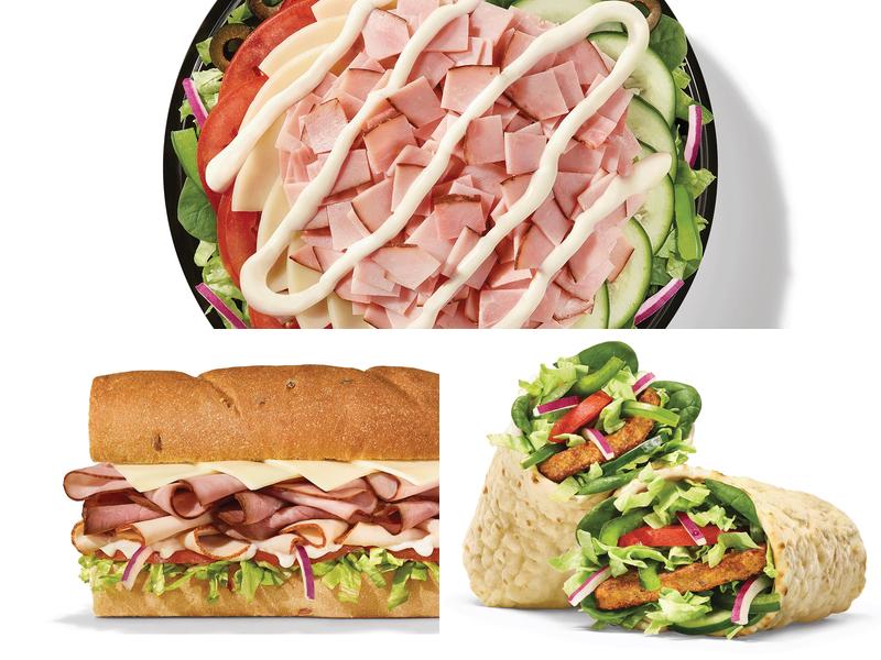 Subway Menu
