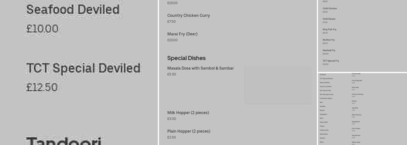 Forest Road Chippy Menu