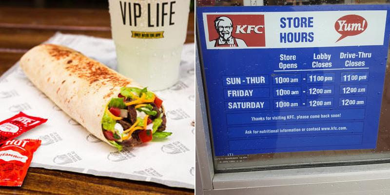 Taco Bell Menu