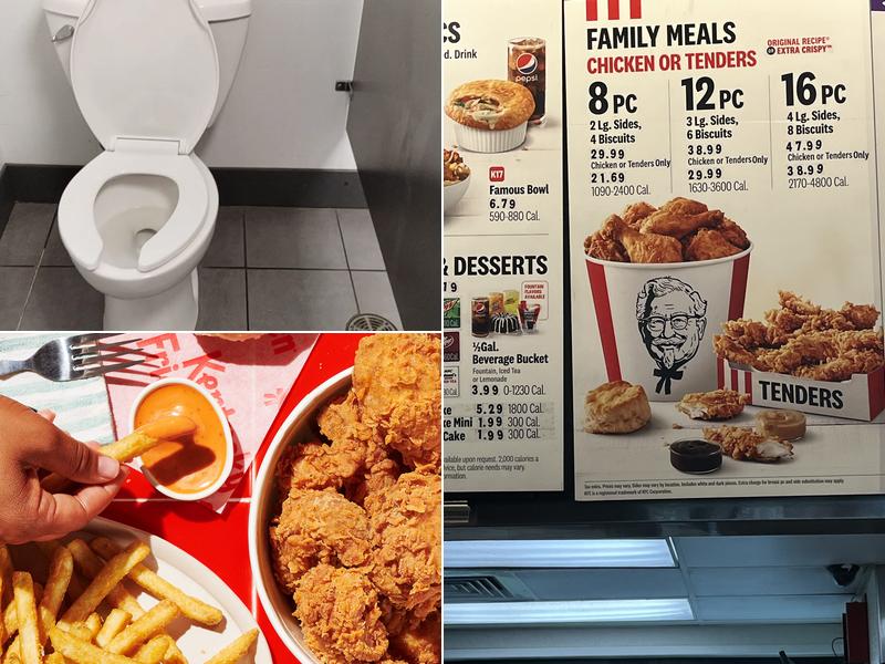 KFC Menu