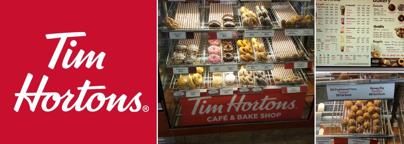 Tim Hortons Menu