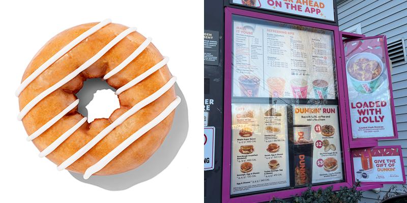 Dunkin' Menu