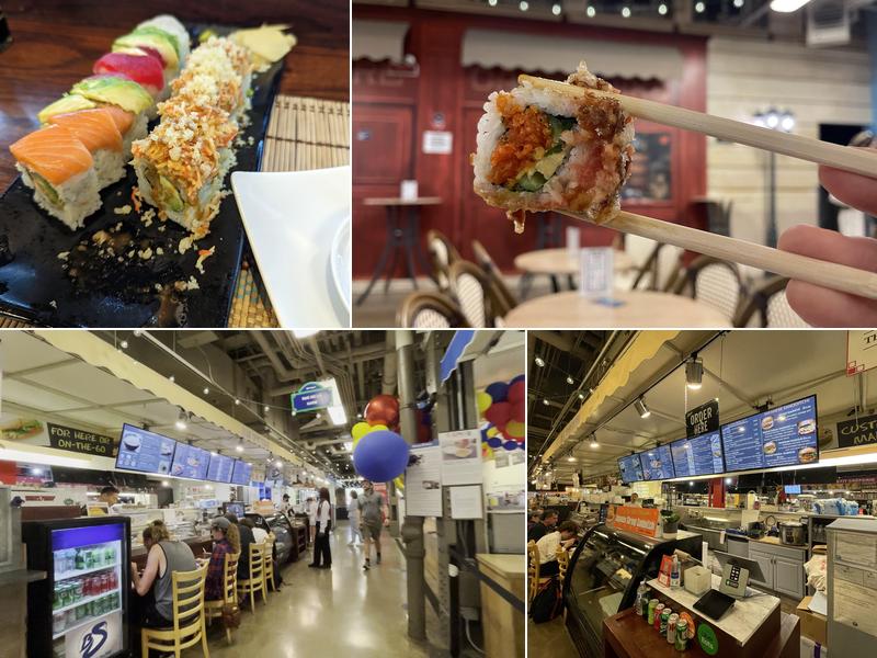Blue spot sushi