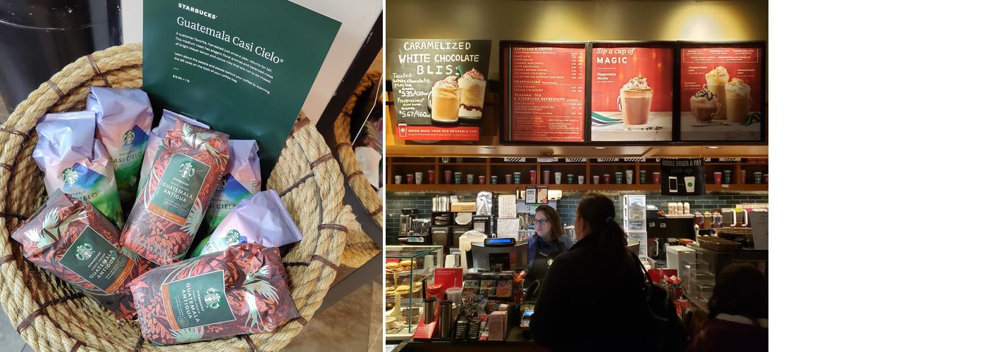 Starbucks Menu