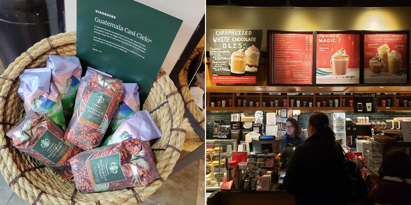 Starbucks Menu