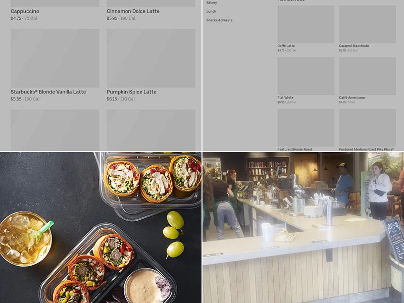 Starbucks Menu