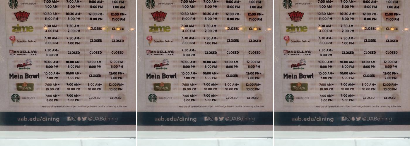 Starbucks Menu