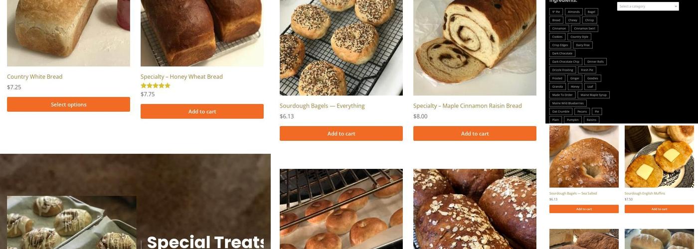 Edward's Kitchen- Artisan Bakery Menu