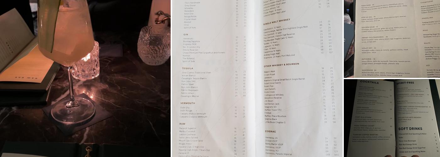 SKYLIGHT Menu