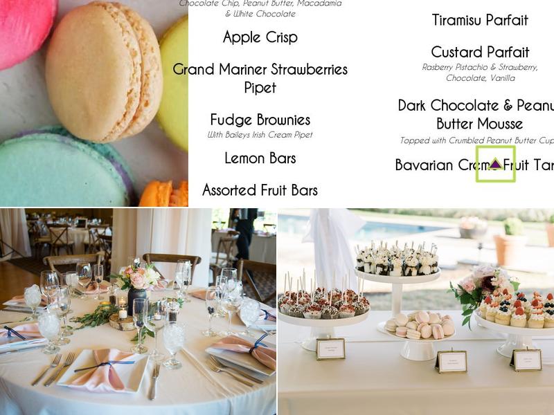 Premiere Catering Menu