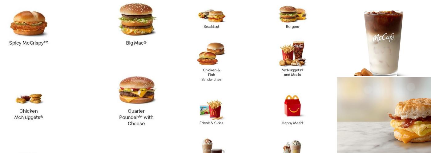 McDonald's Menu