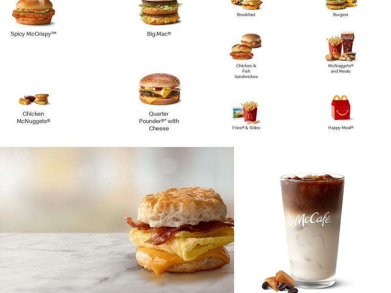 McDonald's Menu