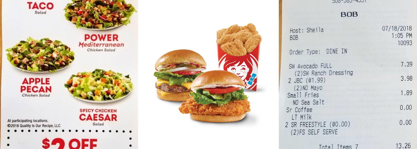 Wendy's Menu