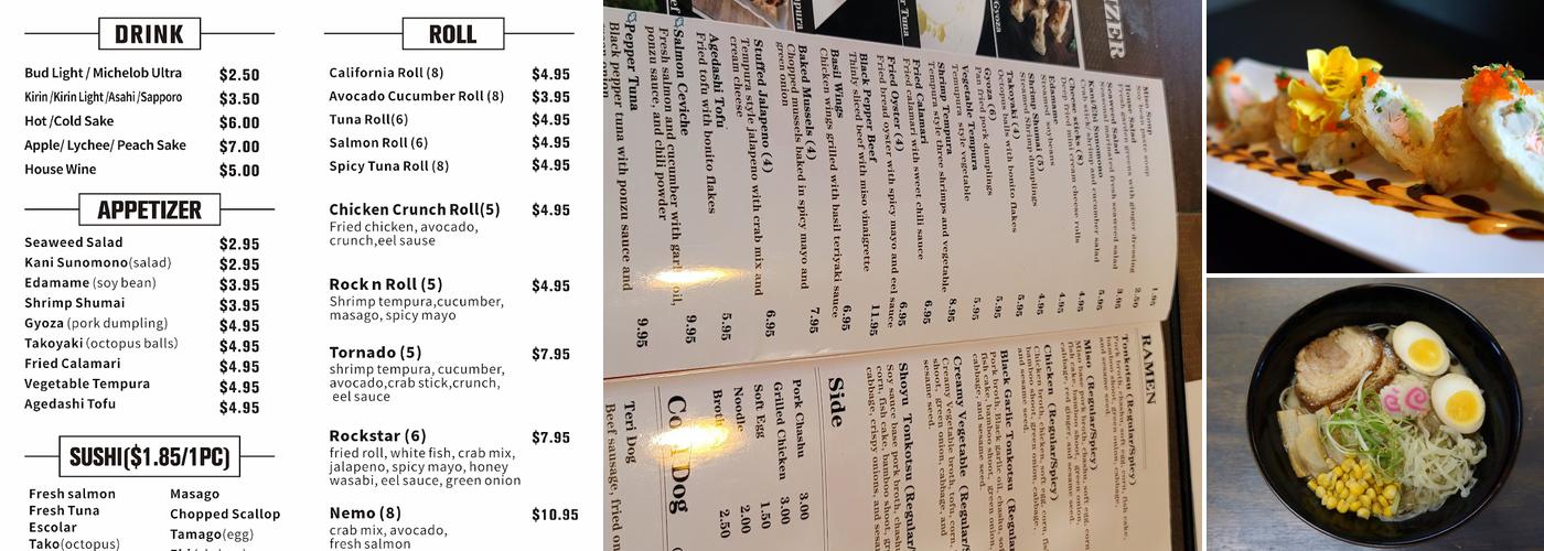 Toki Menu