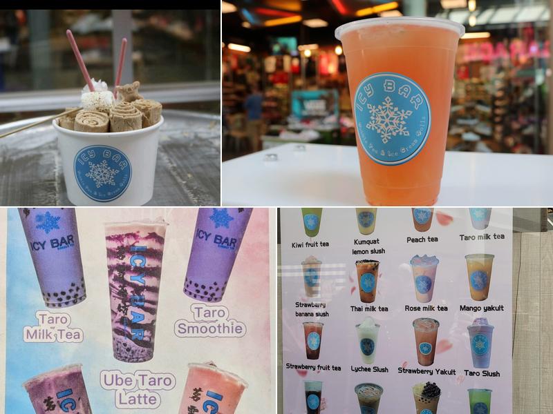 Icy Bar Bubble Tea Menu