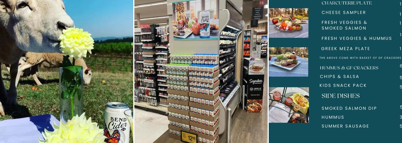 Bend Cider Co. Menu