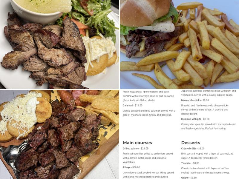 CARNE EN VARA LA GLORIA GRILL Menu