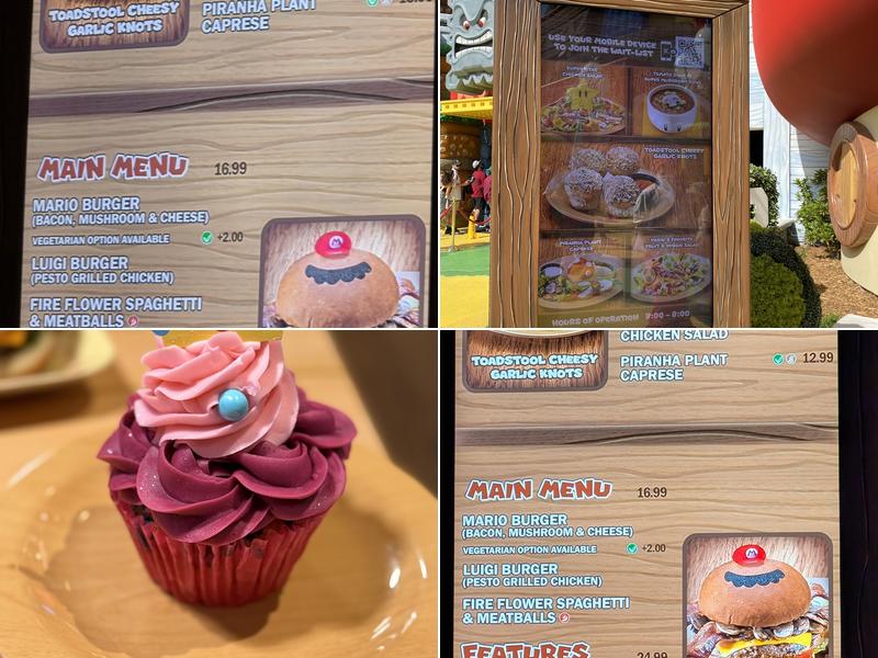 Toadstool Cafe Menu