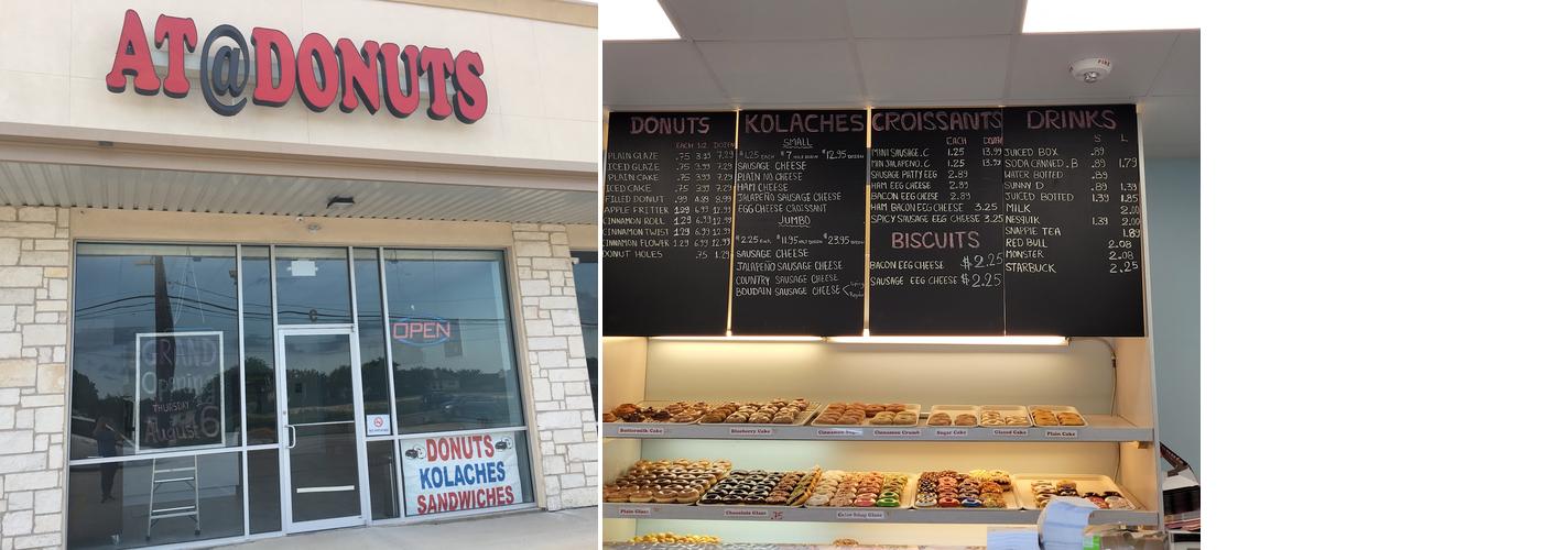 AT Donuts Menu