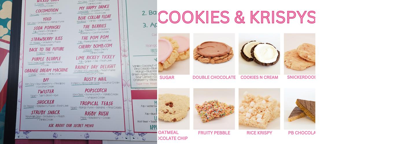 Fixxology Drinks Menu