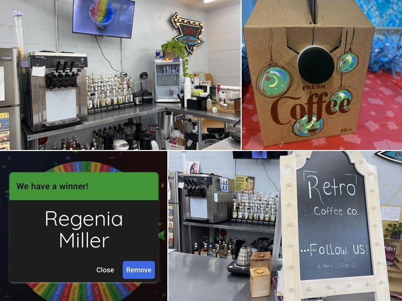 Retro Coffee Co. 124 E Main St, Hulbert