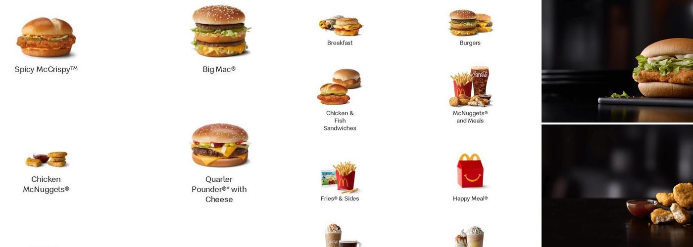 McDonald's Menu