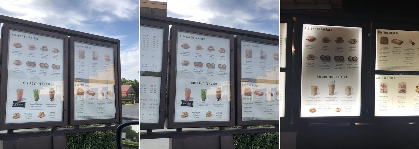 Starbucks Coffee Company Menu
